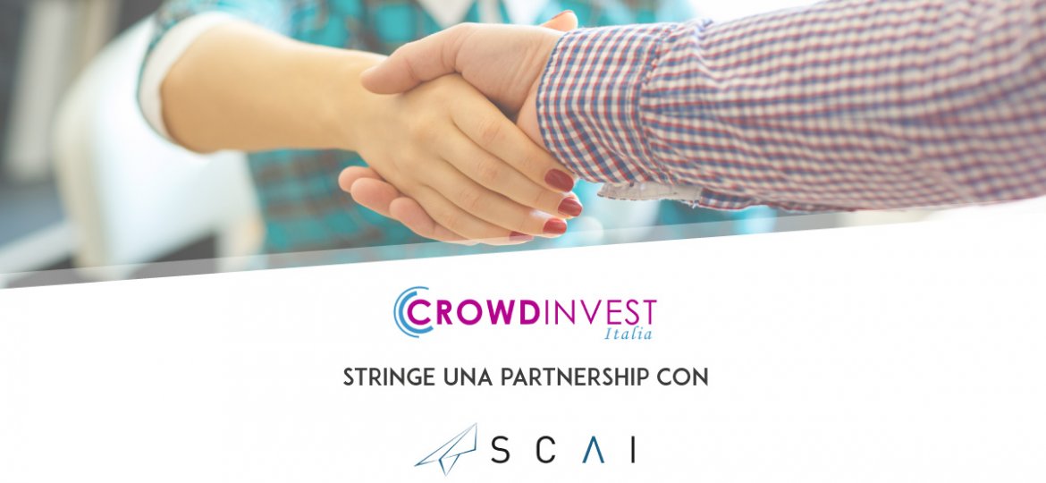 Nuova Partnership di CrowdInvest Italia con SCAI Comunicazione