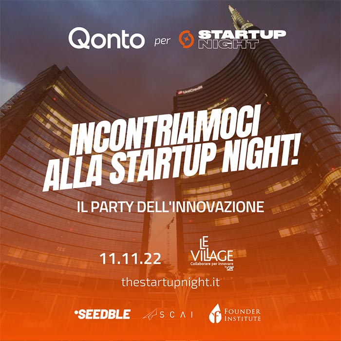 Crowdinvest Italia sponsor Startup Night