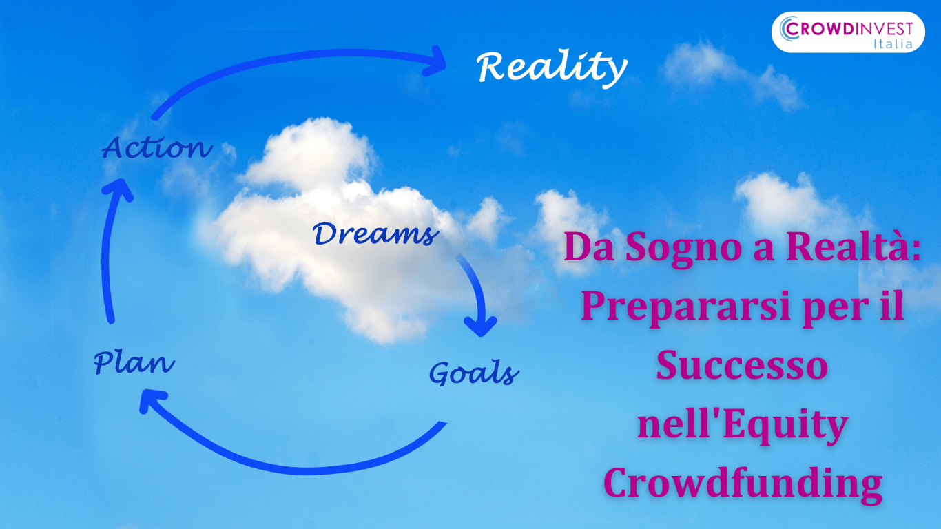 Da sogno a realt&agrave; nell'equity crowdfunding